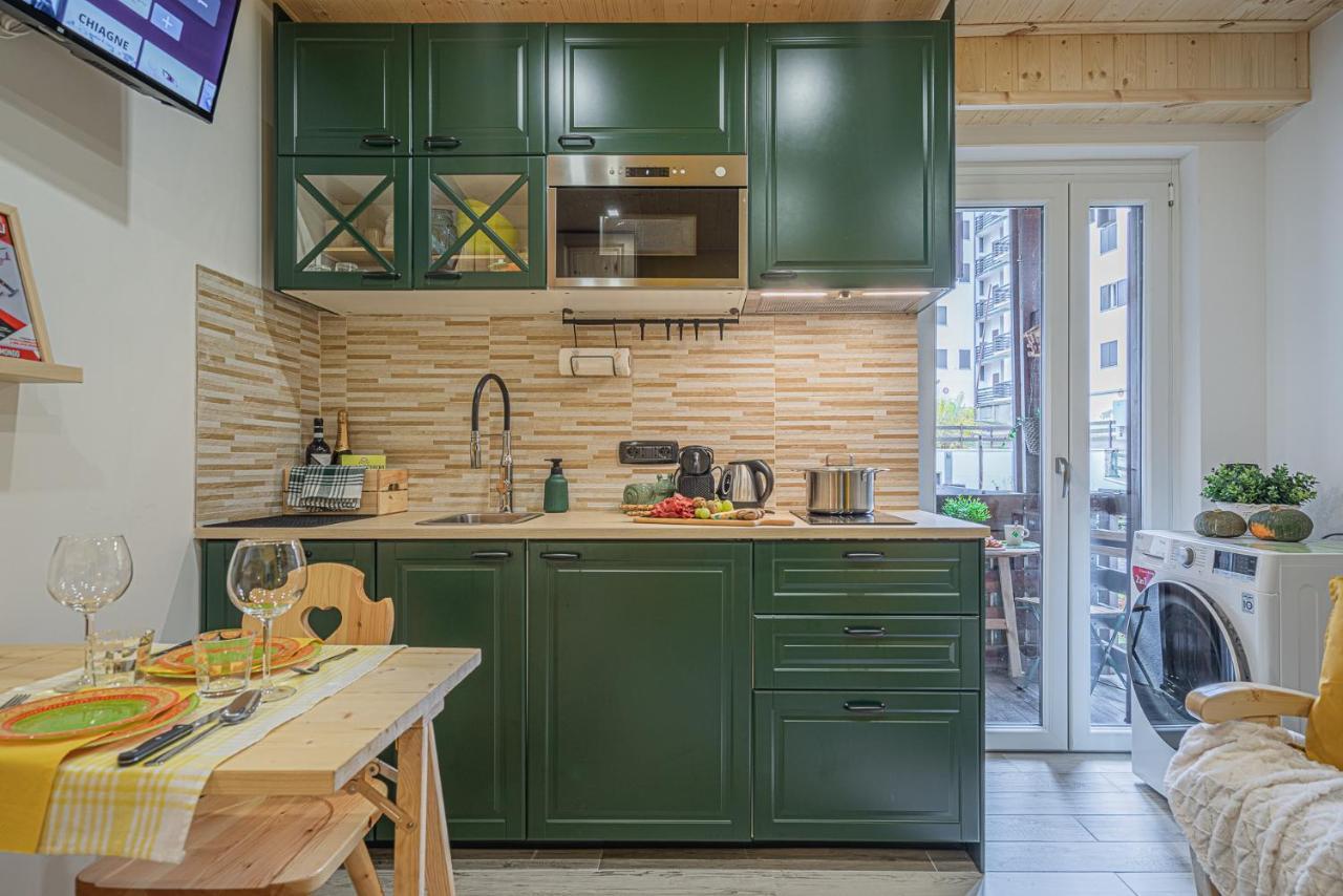 Casa Sole- Loft Moderno In Montagna Lejlighed Aprica Eksteriør billede