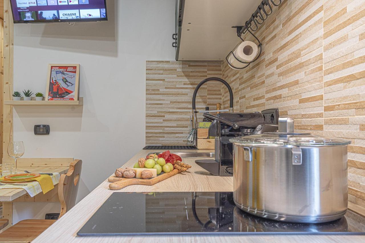 Casa Sole- Loft Moderno In Montagna Lejlighed Aprica Eksteriør billede
